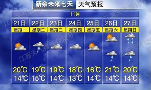 新余天气预报一周天气预报_新余天气预报一周天气