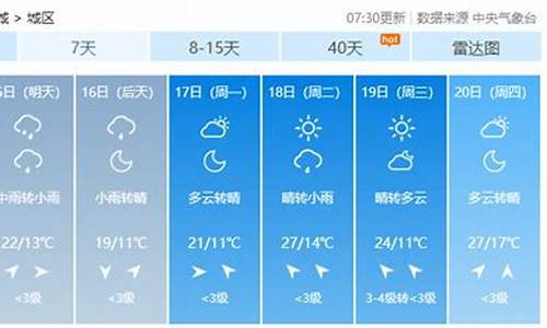 运城未来十五天气预报15天查询_运城未来十五天天气预报