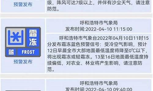 呼和浩特天气预报7天准确_呼和浩特天气预报最新7天查询结果