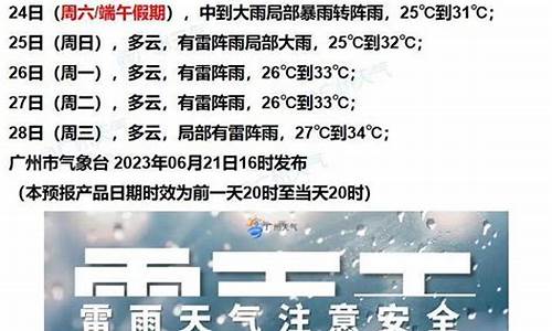 广州天气七天天气预报情况表_广州天气七天天气预报情况